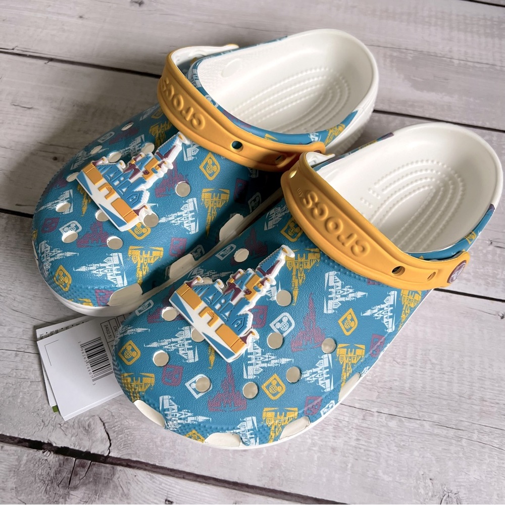 CROCS Disney Parks WDW 50th Vault Collection Castle Clogs